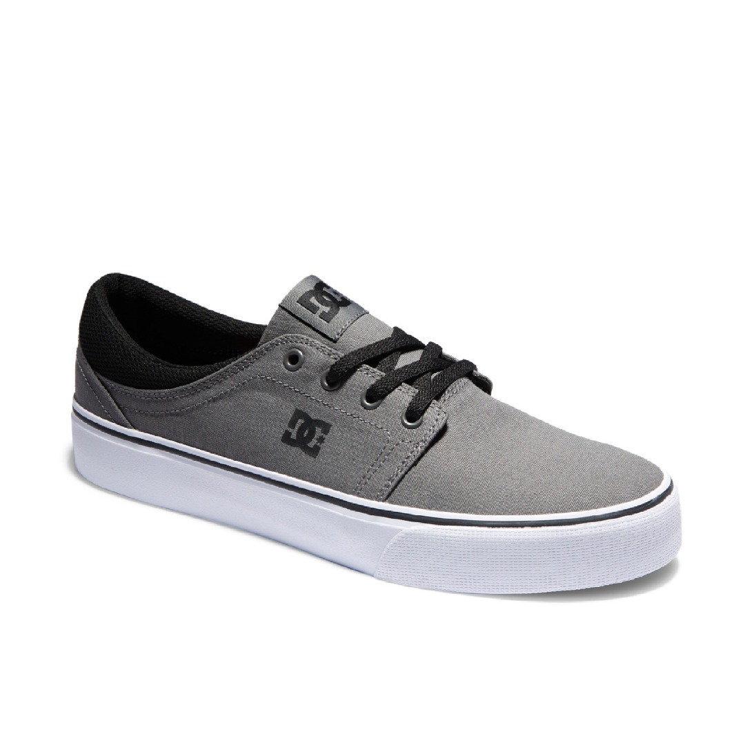 DC Shoes Uomo Trase TX M Sneakers Basse, Grigio Grigio Blu, 36 EU : DC Shoes DC Shoes Uomo Trase TX M Sneakers Basse, Grigio Grigio Blu, 36 EU : DC Shoes