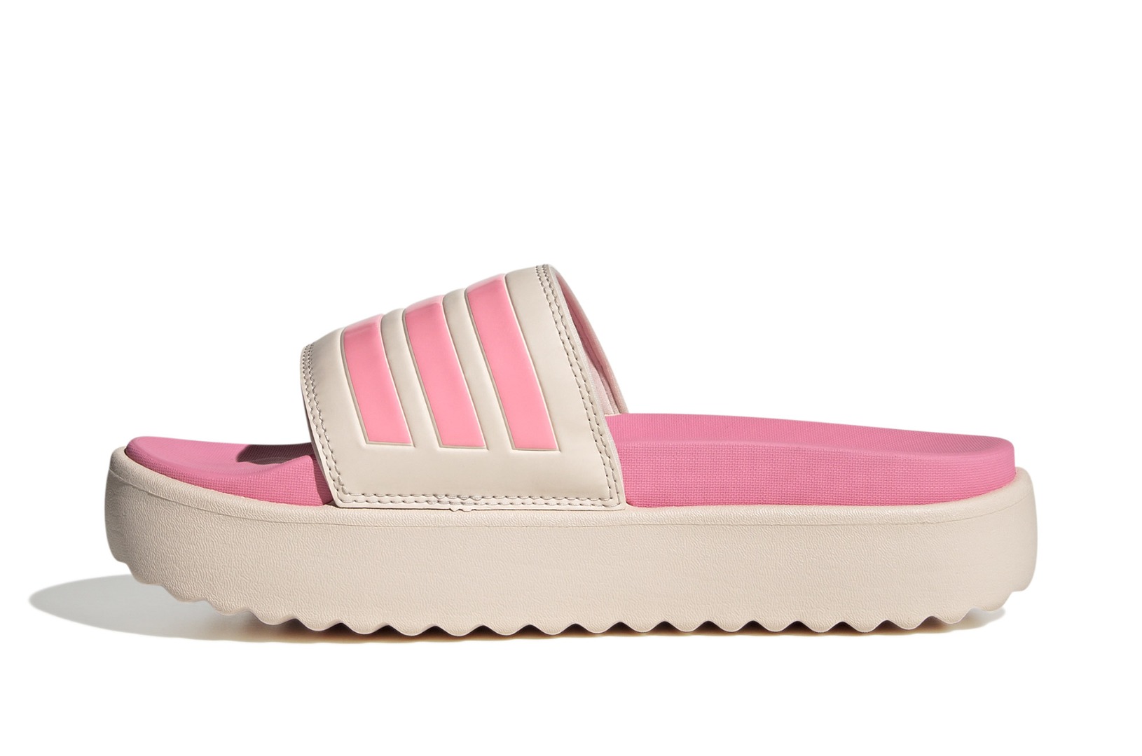 adidas Performance ADILETTE PLATFORM HP9409 Μπέζ φωτογραφία