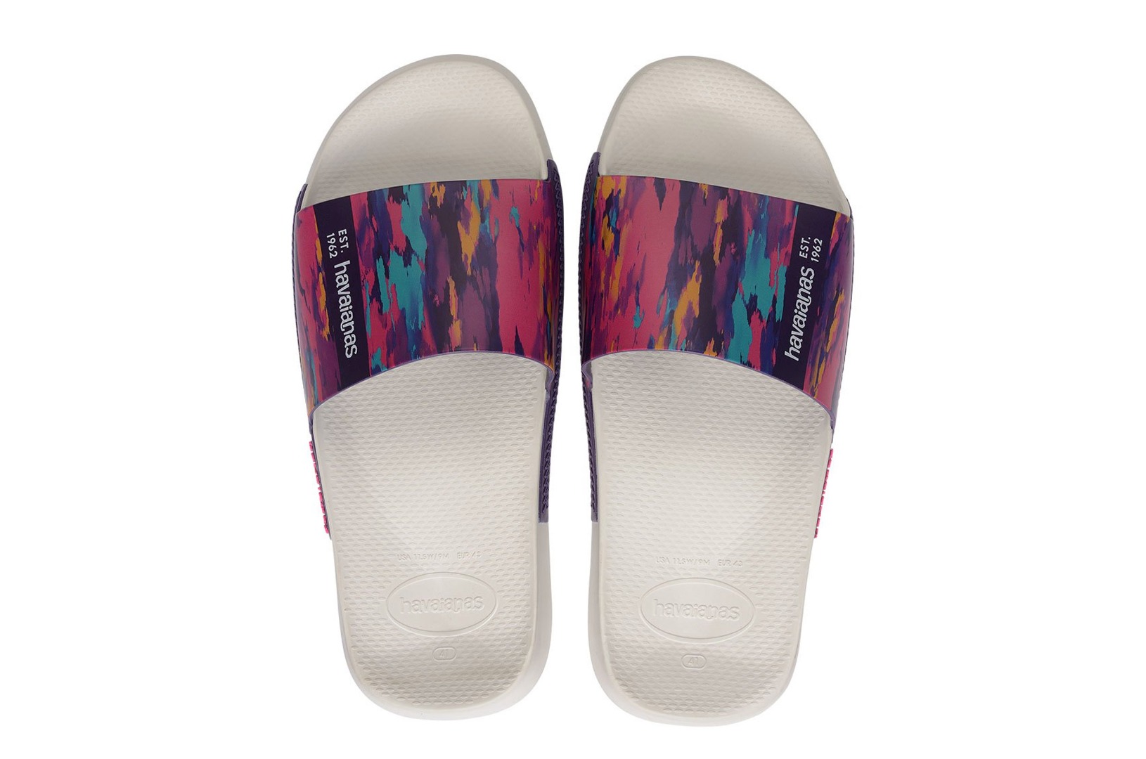 HAVAIANAS HAV. SLIDE PRINT 4147329-0001 Λευκό φωτογραφία