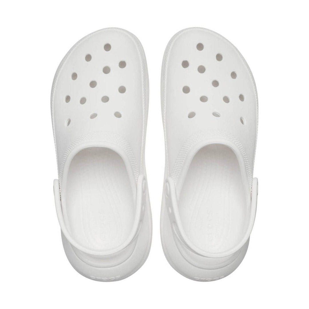 CROCS CLASSIC CRUSH CLOG 207521-100 Λευκό φωτογραφία