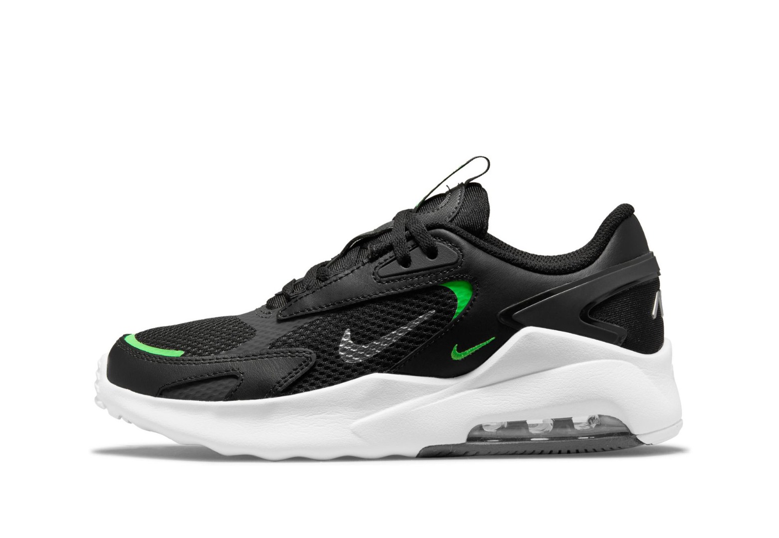 black and white air max bolt