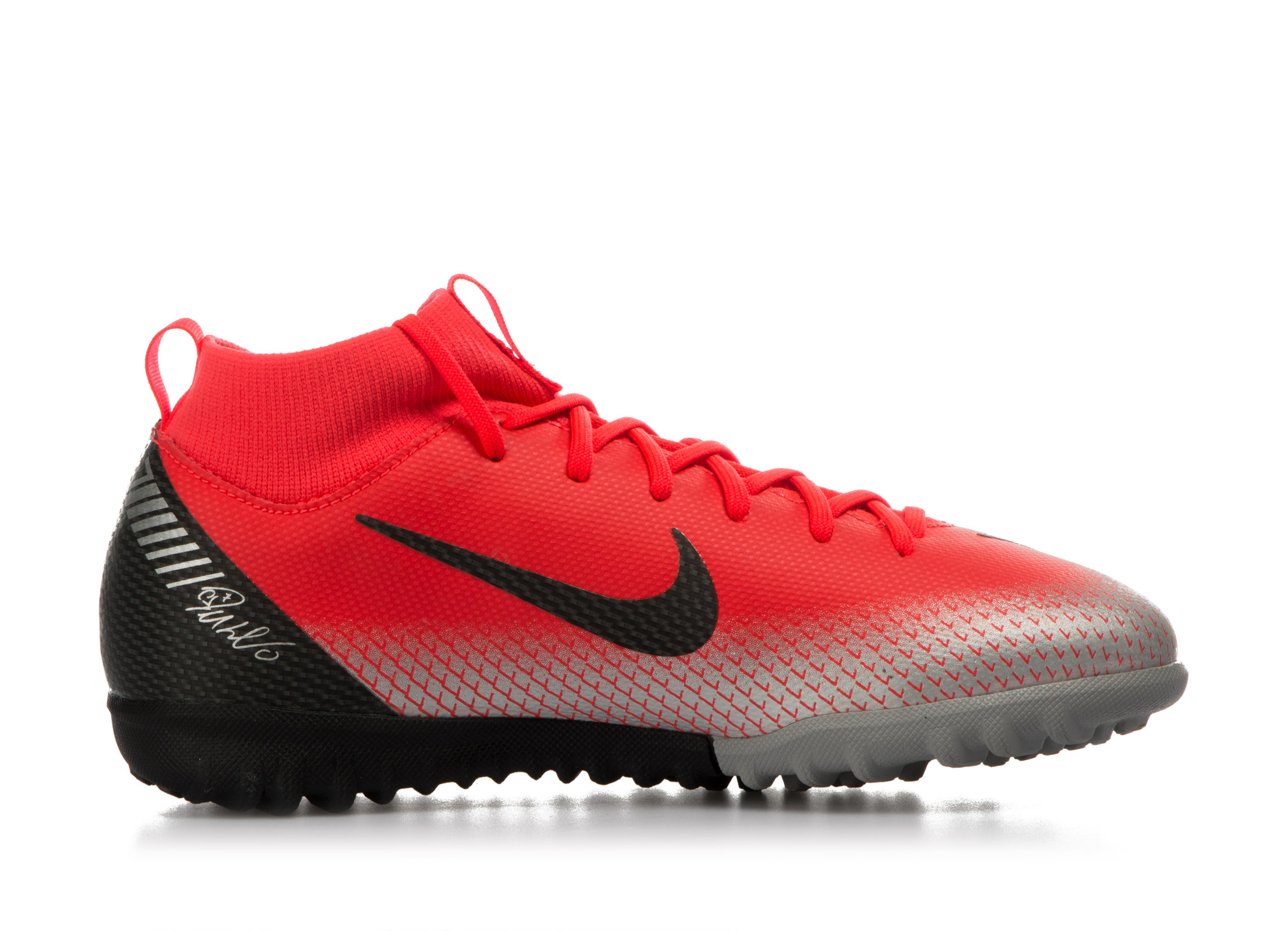 NIKE CR7 JR SUPERFLYX 6 ACADEMY TF AJ3112-600 Coral - Zakcret.gr