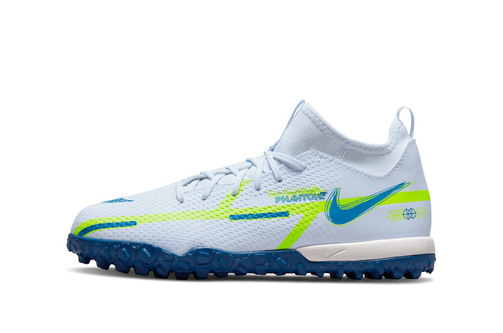 NIKE JR PHANTOM GT2 ACADEMY DYNAMIC FIT TF DC0818-054 White