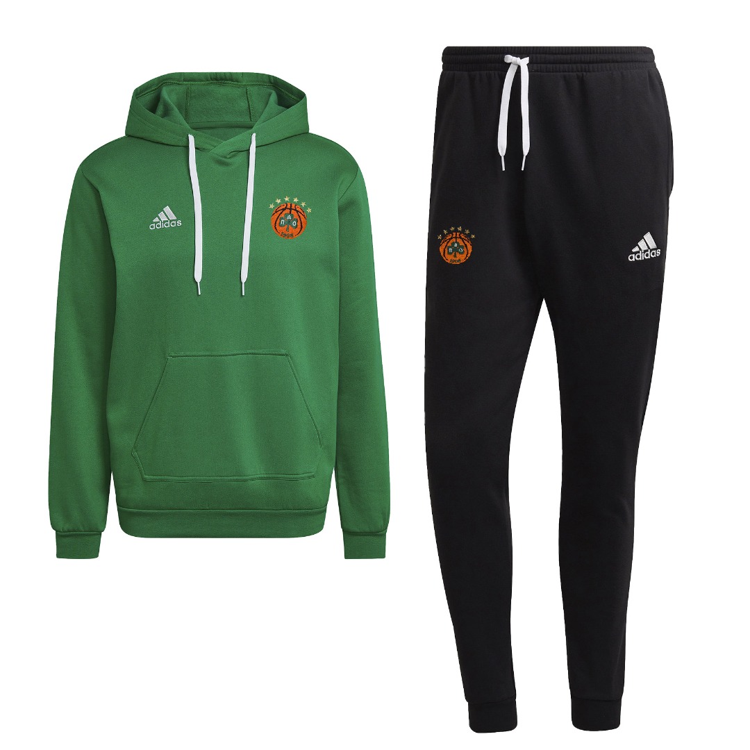 PANATHINAIKOS B.C. PAO BC ACADEMY SET M GREEN-BLACK (HI2141HB0574) 2210086505-0442 Πολύχρωμο
