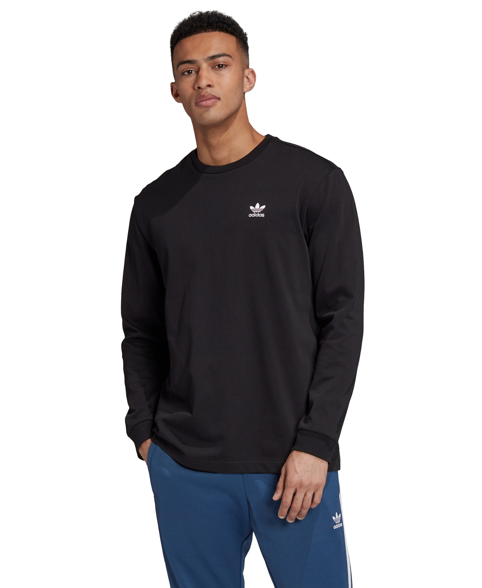adidas Originals BACK + FRONT PRINT TREFOIL LONG SLEEVE T-SHIRT