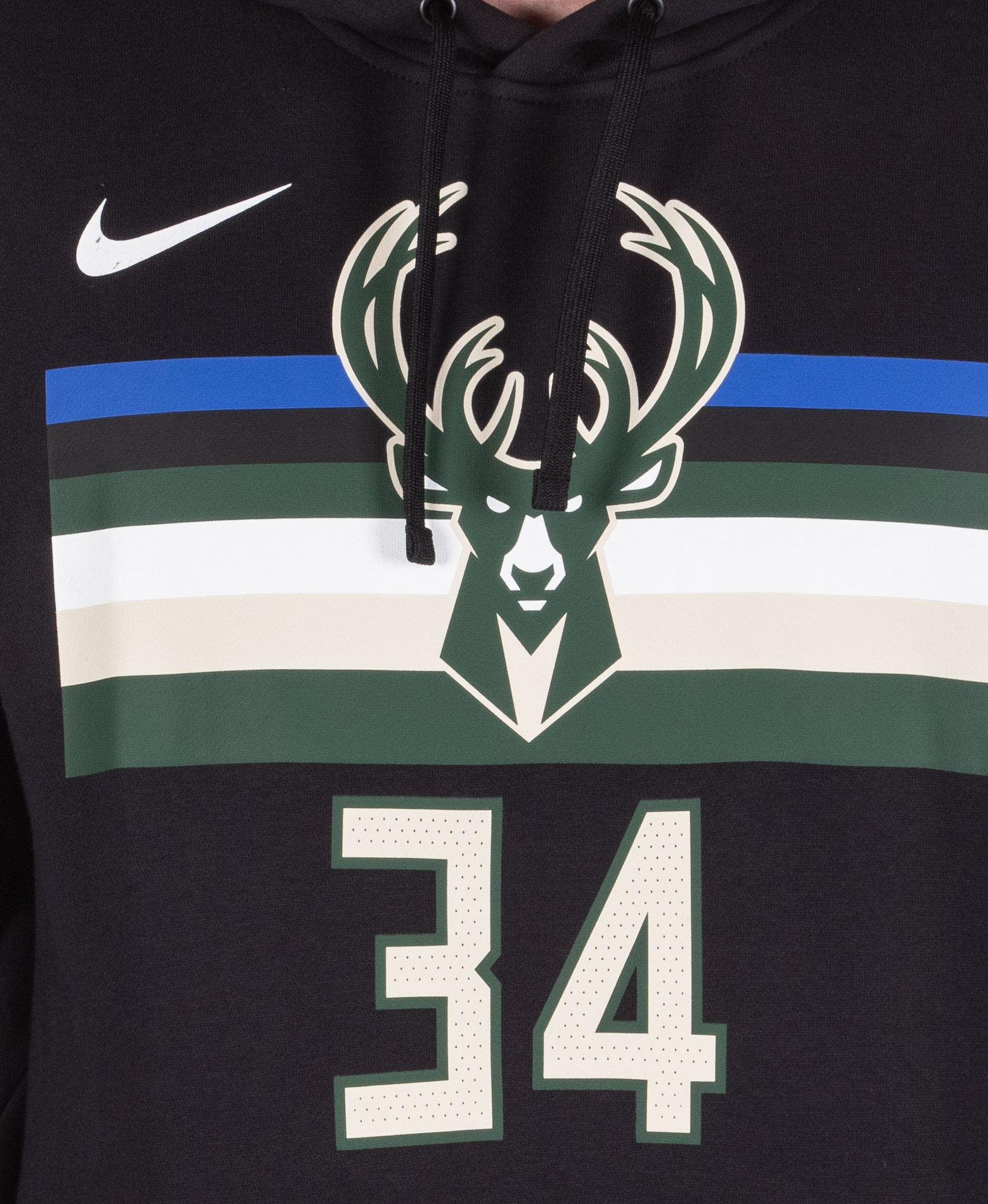 NIKE GIANNIS ANTETOKOUNMPO MILWAUKEE BUCKS MEN'S NBA HOODIE AV0406
