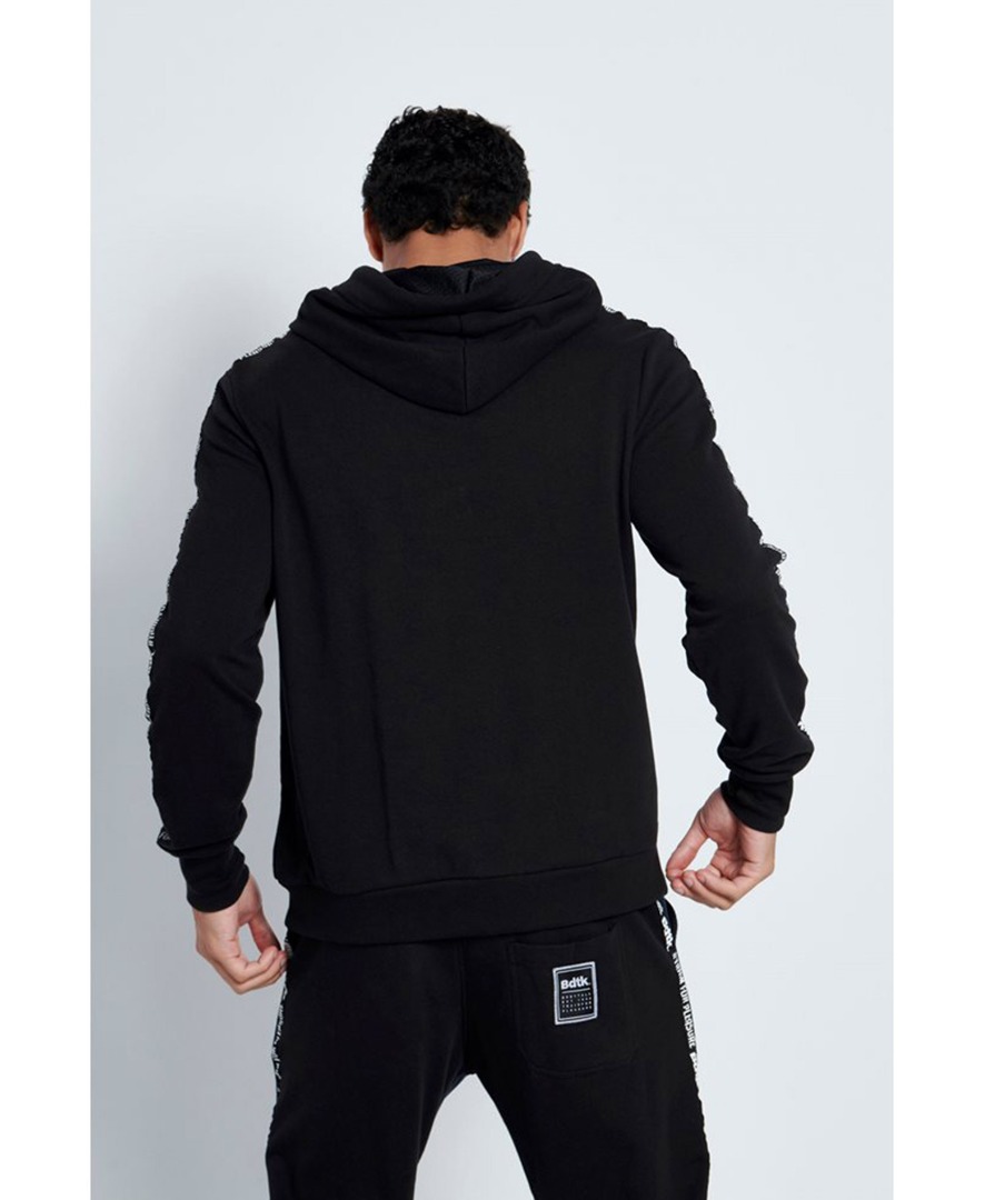 BODYTALK 2FACEM M HOODIE 1212-954525-00100 Μαύρο φωτογραφία