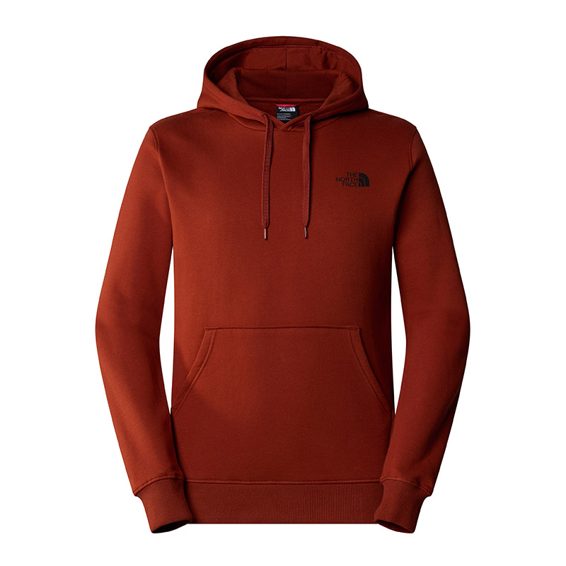 THE NORTH FACE M SIMPLE DOME HOODIE NF0A7X1JUBC-UBC Μπορντό