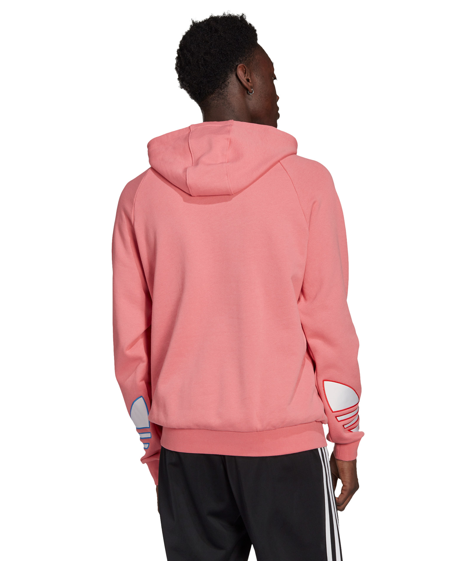 adidas Originals ADICOLOR TRICOLOR TREFOIL HOODIE GN3572 Pink