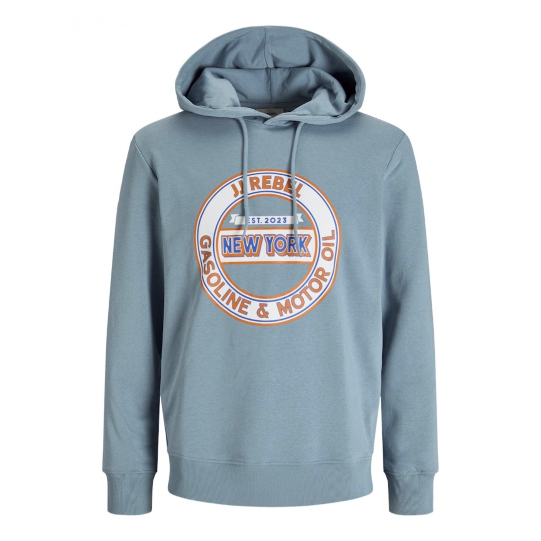 JJ REBEL JJ REBEL JREBCASPER SWEAT HOOD 12266364-MOUNTAIN SPRING Σιελ