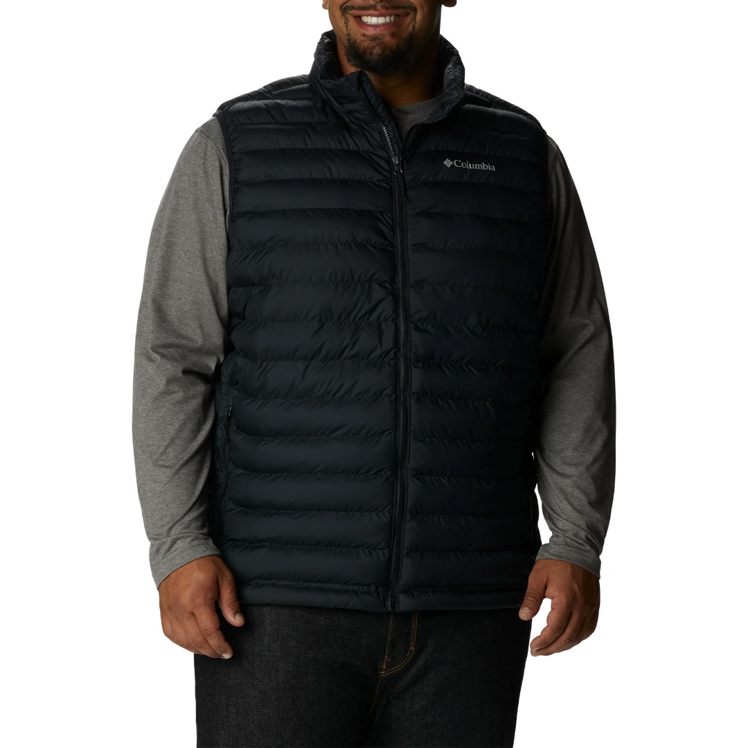 COLUMBIA POWDER LITE II VEST 2086974-010 Μαύρο φωτογραφία
