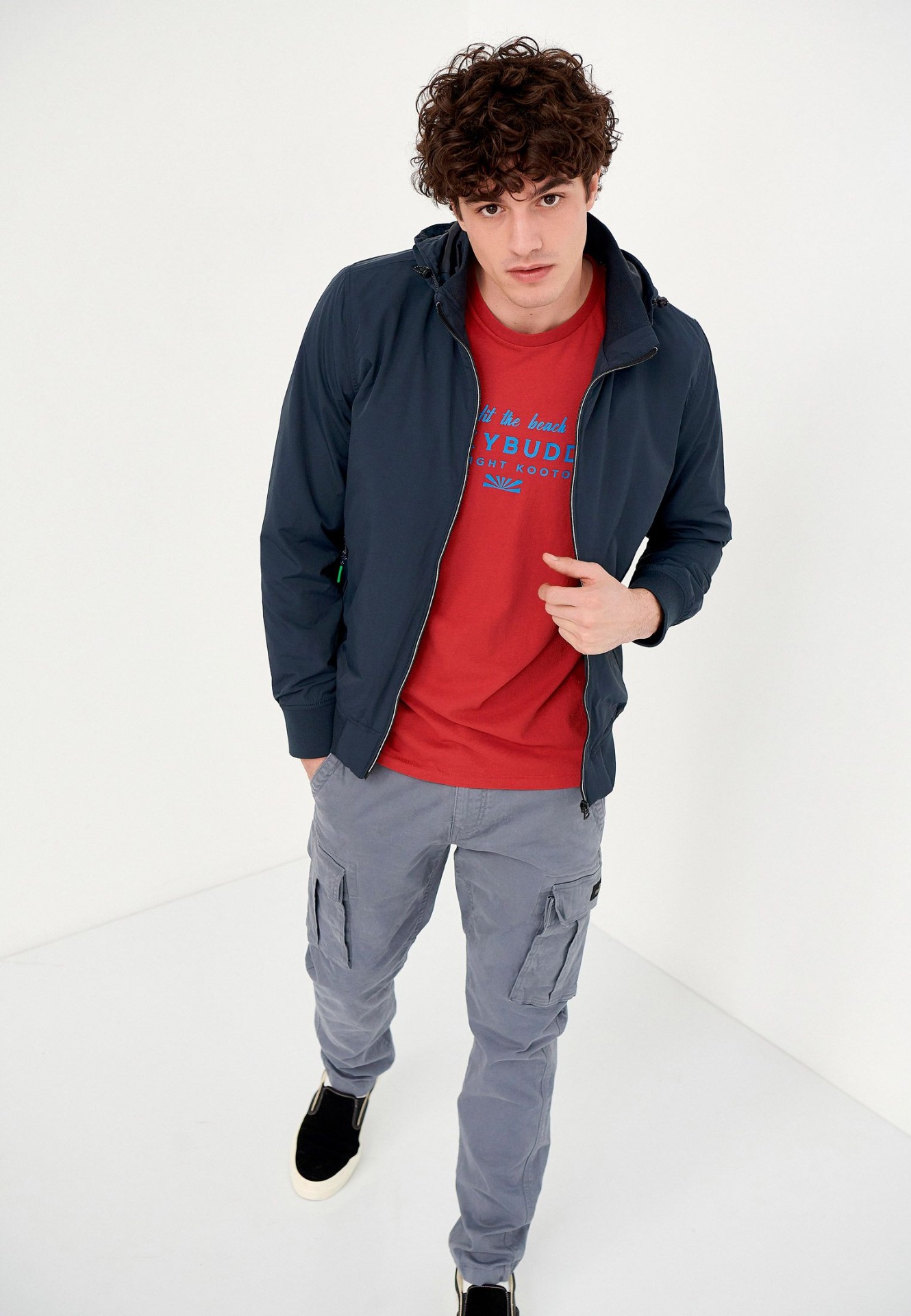 FUNKY BUDDHA FBM005-002-01-NAVY Μπλε φωτογραφία