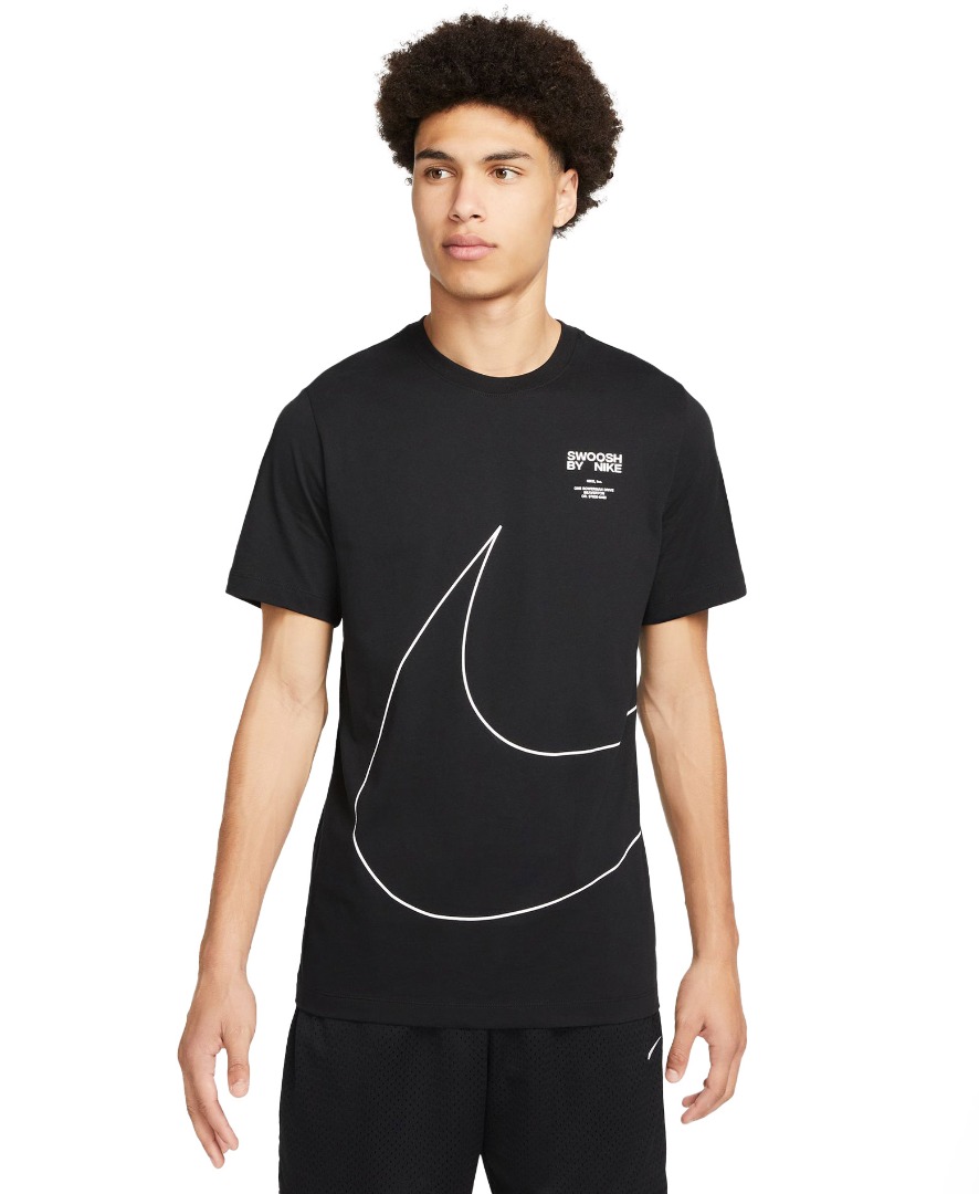 【M】NIKE AS W NSW SWOOSH WEAR NIKE M NSW TEE BIG SWOOSH 2 DZ2883-010 Black