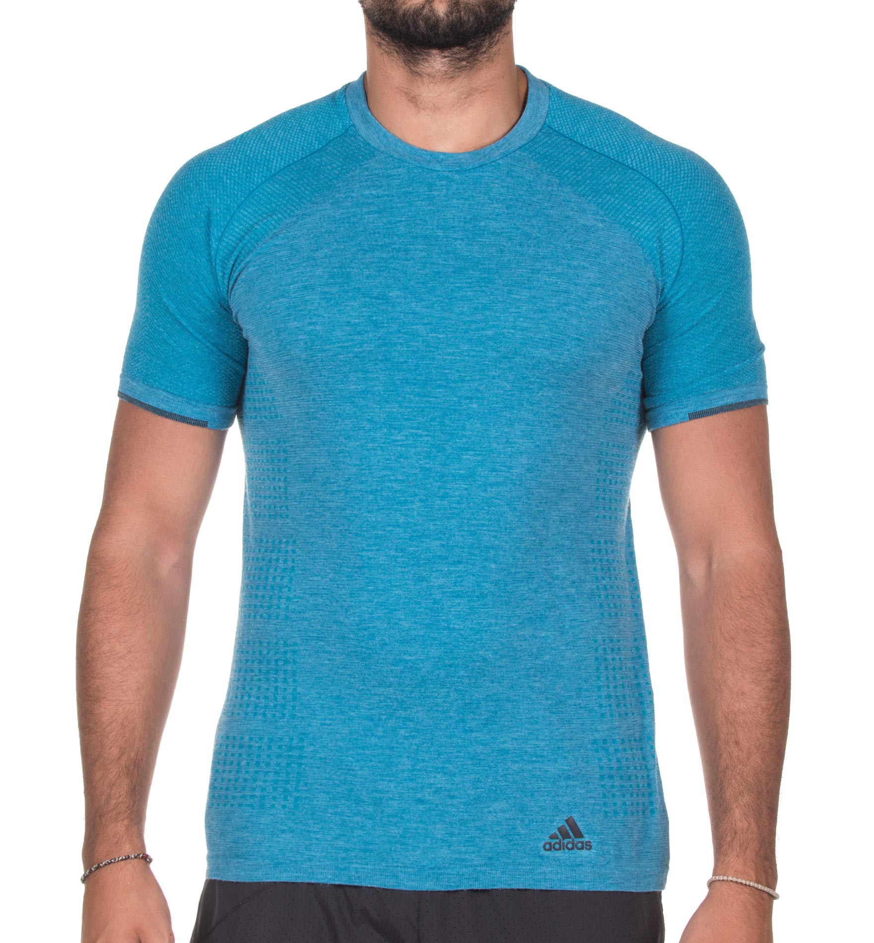 adidas primeknit wool tee