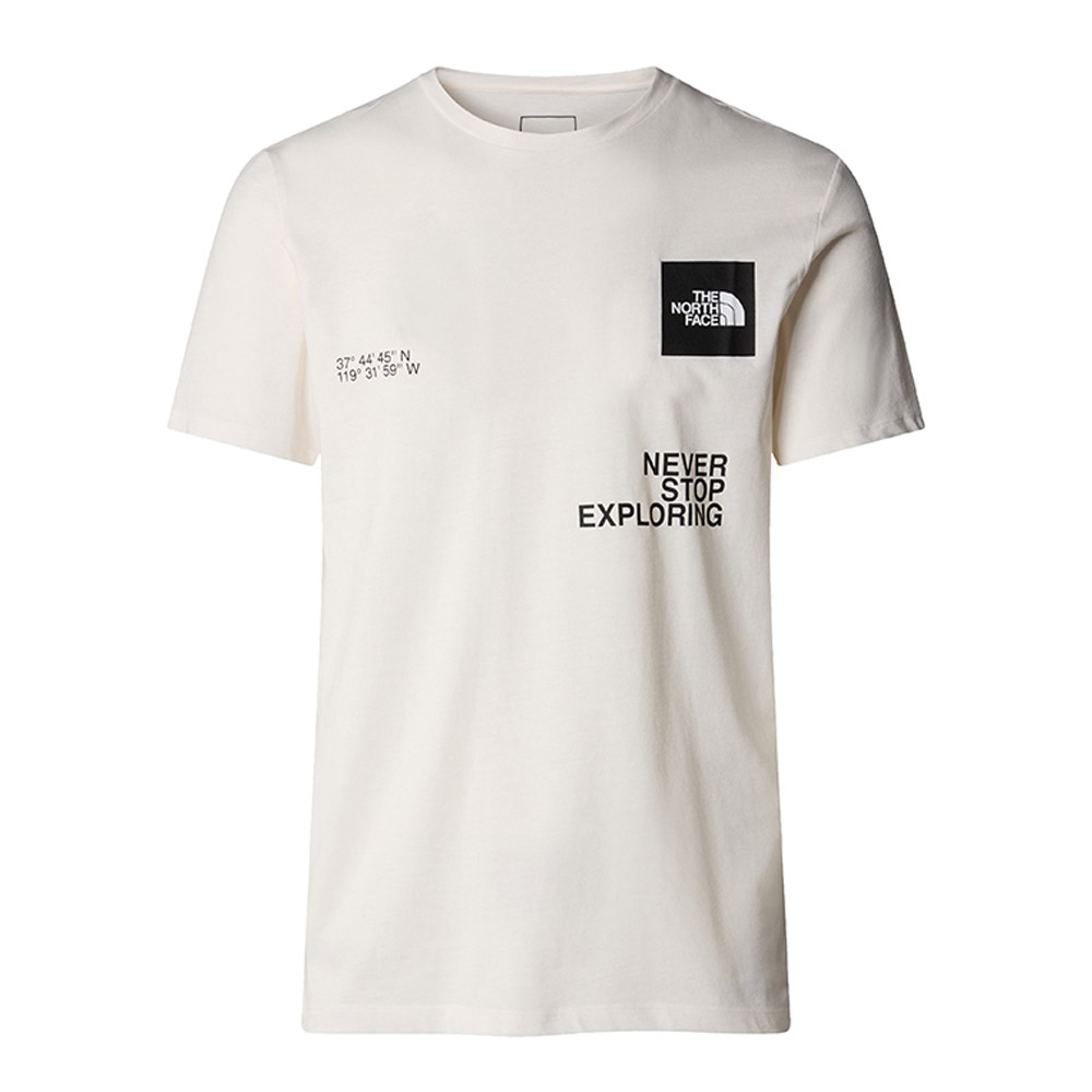 THE NORTH FACE M FOUNDATION GRAPHIC TEE NF0A882ZV3L-V3L Εκρού