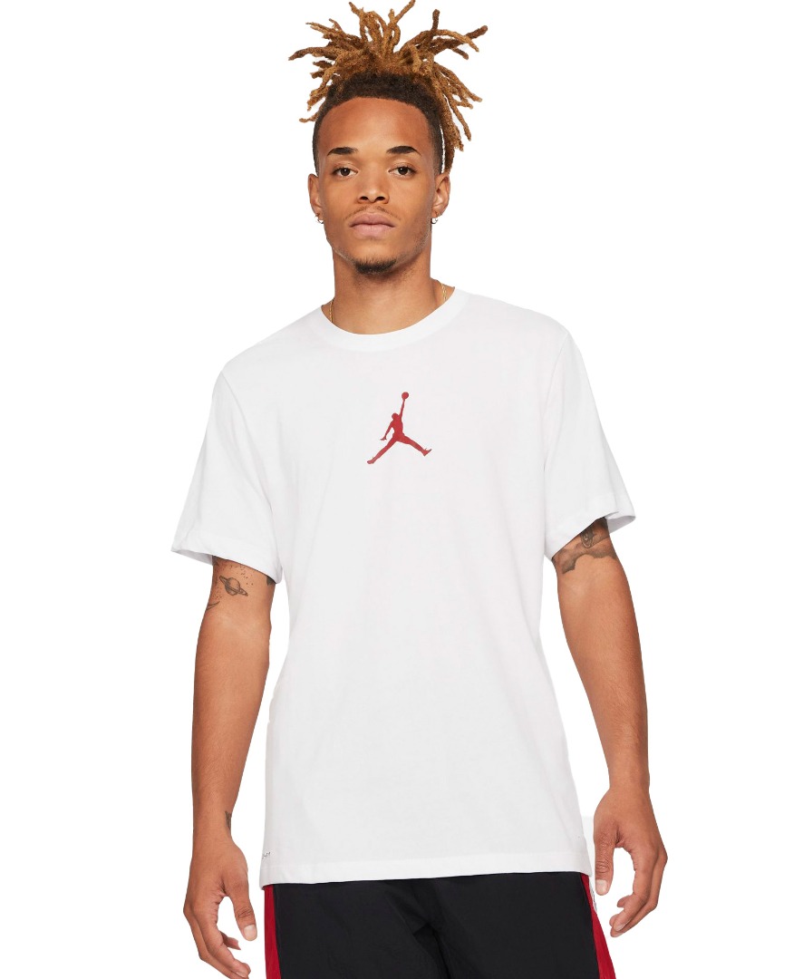 JORDAN JUMPMAN MEN'S SHORT-SLEEVE CREW CW5190-101 White