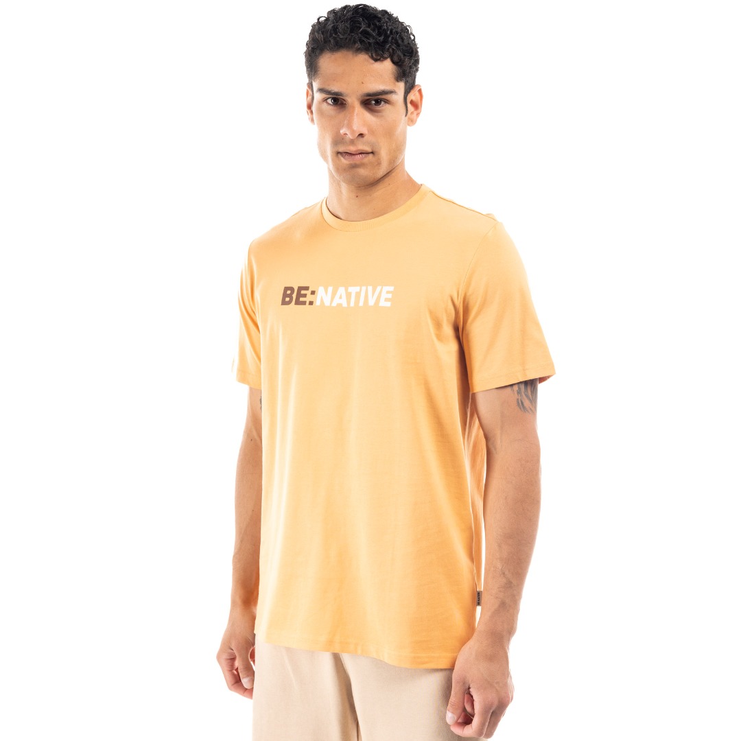 Be:Nation BE:NATION S/S TEE B5312303-12A Πορτοκαλί