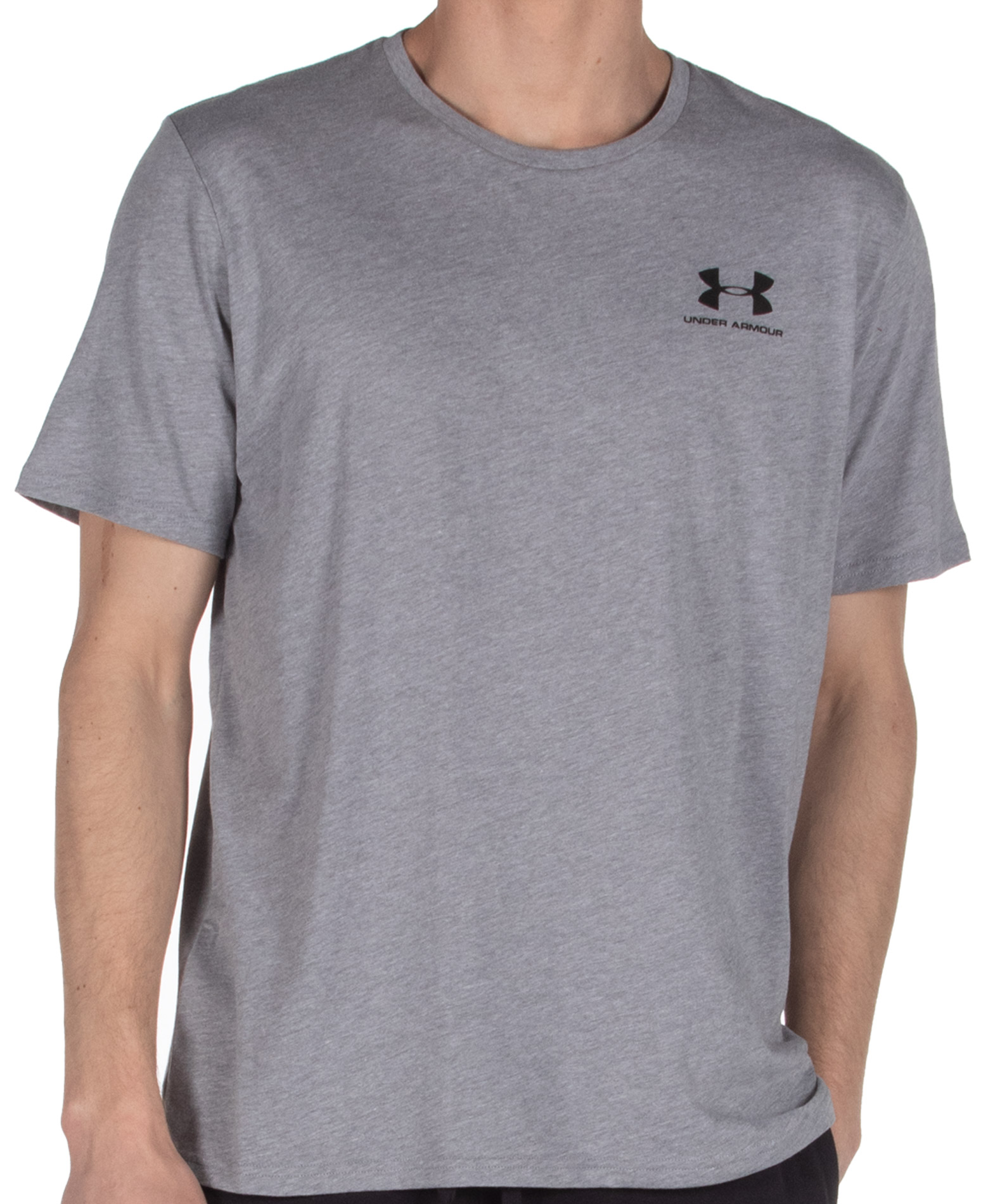 UNDER ARMOUR SPORTSTYLE LEFT CHEST SS 1326799-036 Γκρί