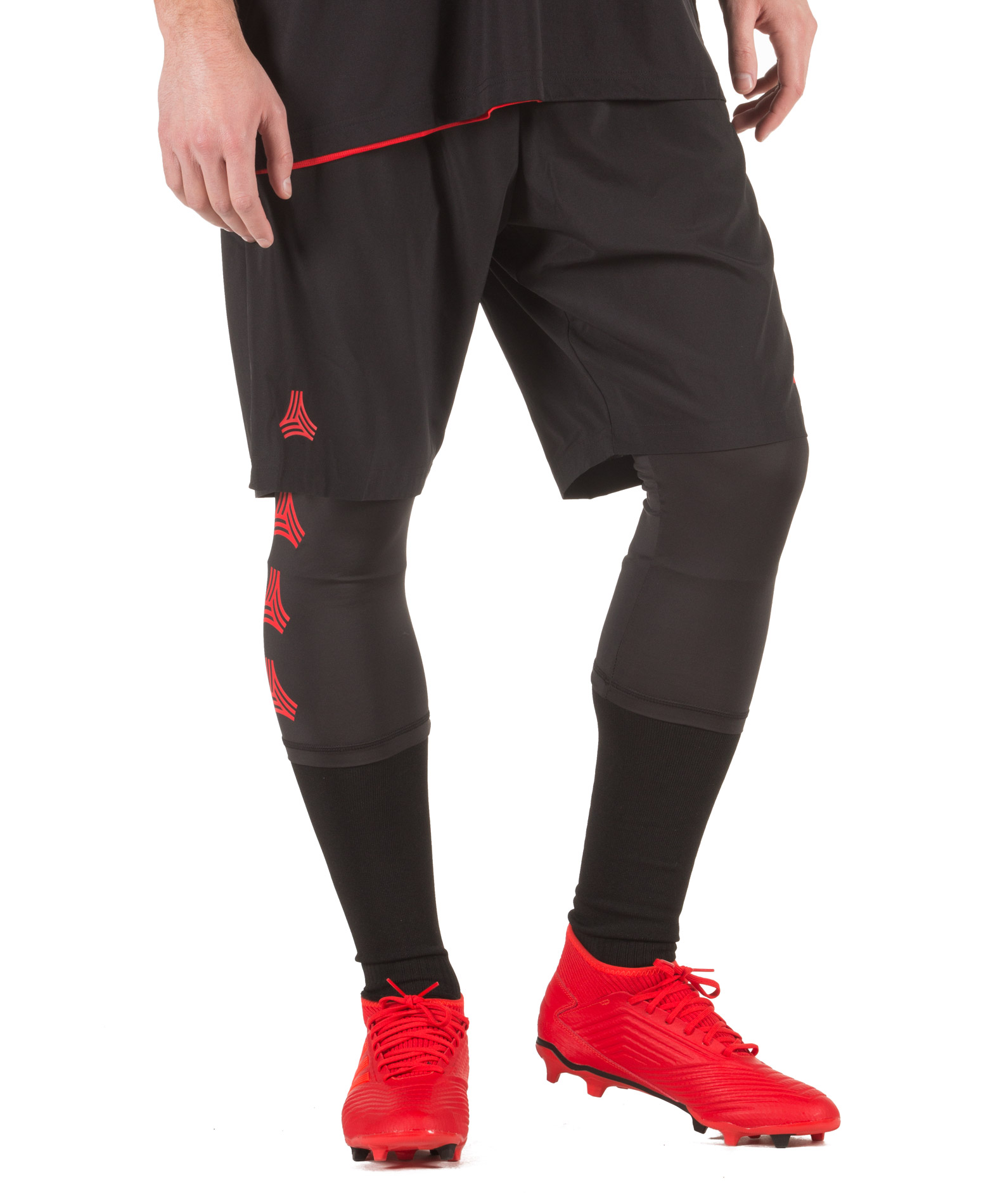 adidas tango shorts with tights