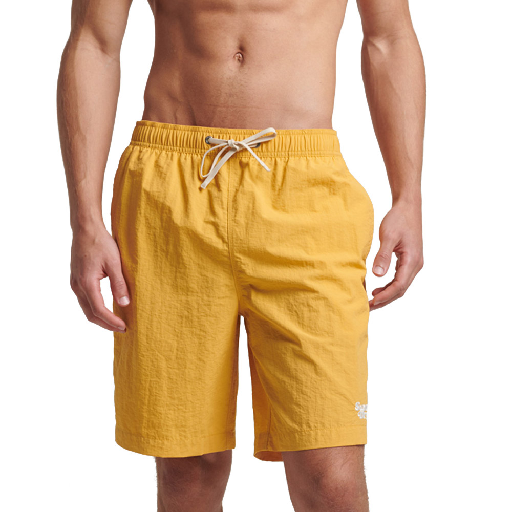SUPERDRY D2 OVIN VINTAGE SWIMSHORT M3010219A-A6D Κίτρινο