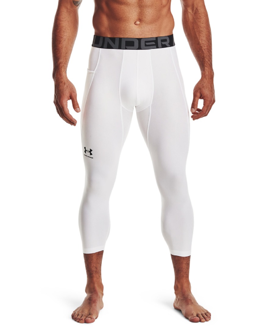 UNDER ARMOUR HG ARMOUR 3/4 LEGGING 1361588-100 Λευκό φωτογραφία