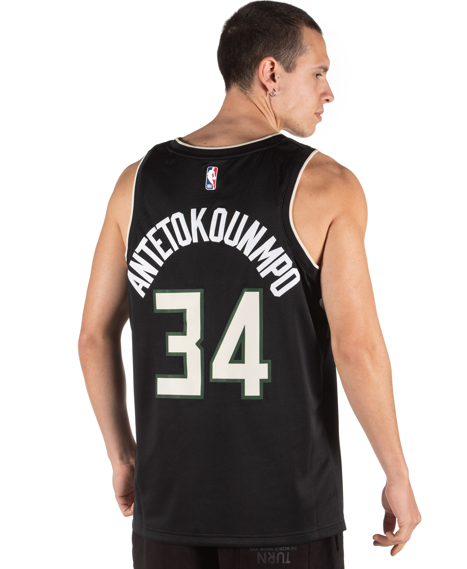 Outerstuff Giannis Antetokounmpo Milwaukee Bucks White #34 Youth 8-20 Alternate Edition Swingman Player Jersey