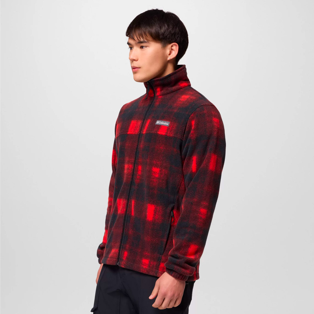COLUMBIA STEENS MOUNTAIN PRINTED JACKET 1478231-698 Red