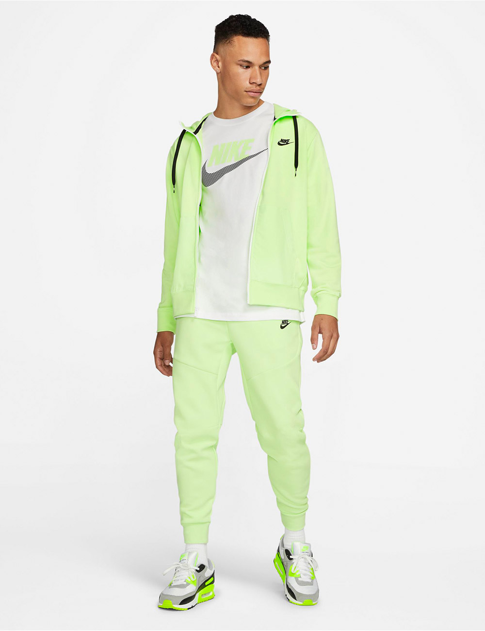 nike tech liquid lime