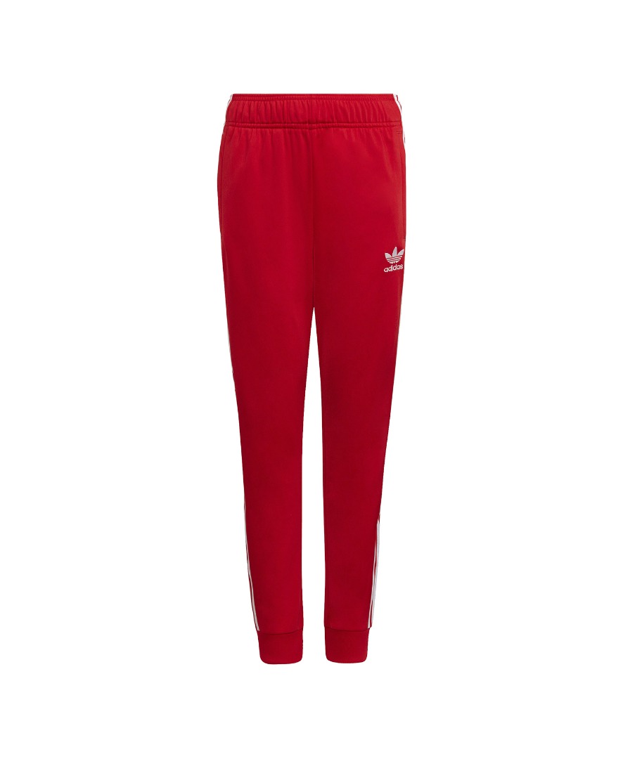 adidas sst tracksuit red