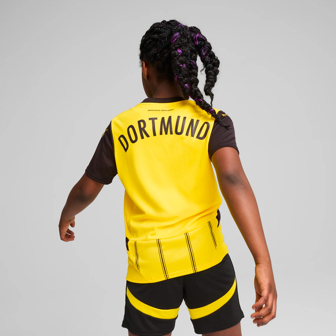 PUMA BVB HOME JERSEY REPLICA JR 774951-01 Κίτρινο φωτογραφία