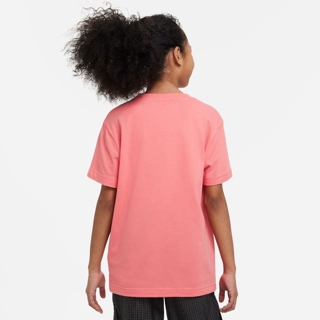 NIKE G NSW TEE FUTURA SS BOY FD0928-894 Κοραλί φωτογραφία