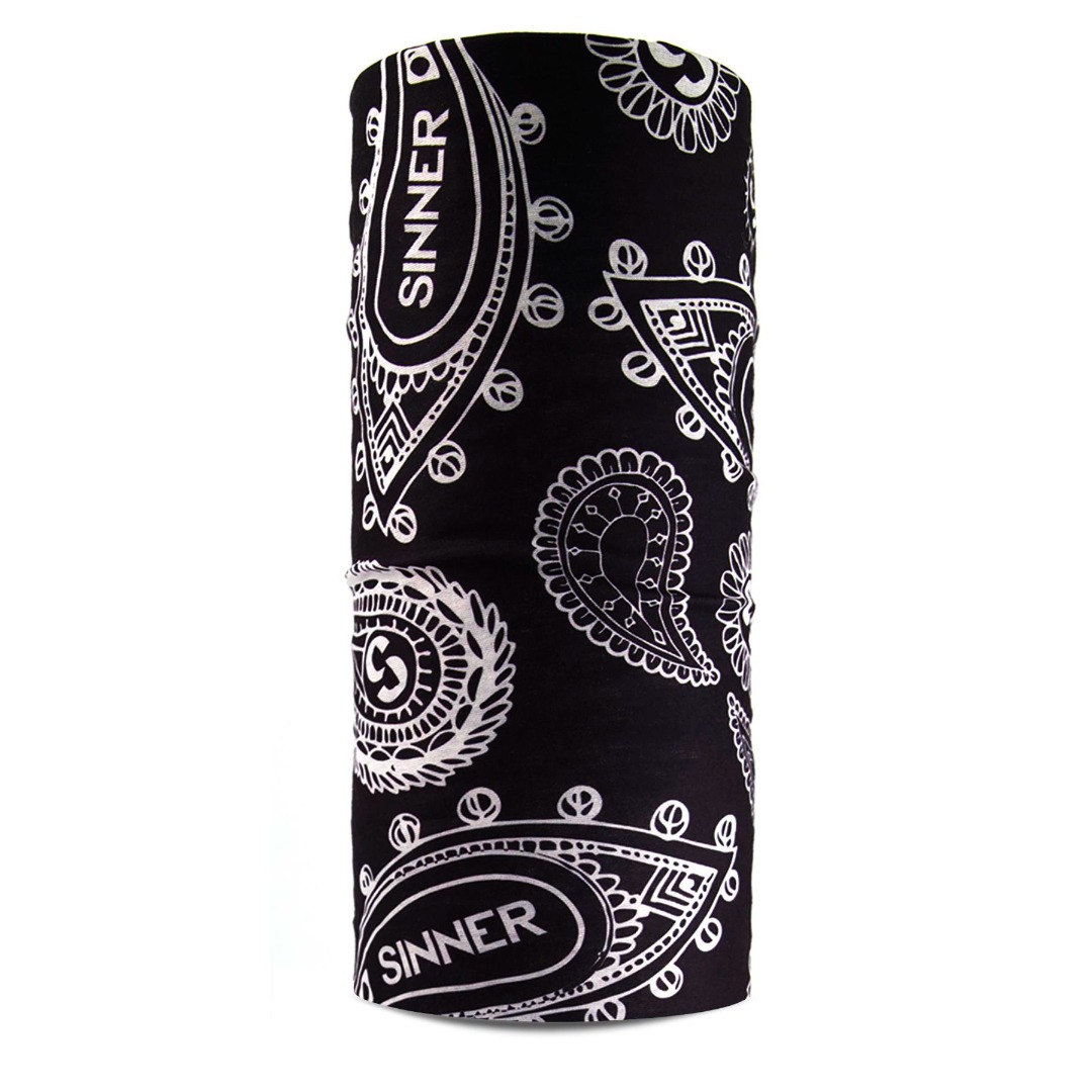 Sinner SINNER BANDANA SIWE-613-10Z-00-BLACK PAISLEY Μαύρο