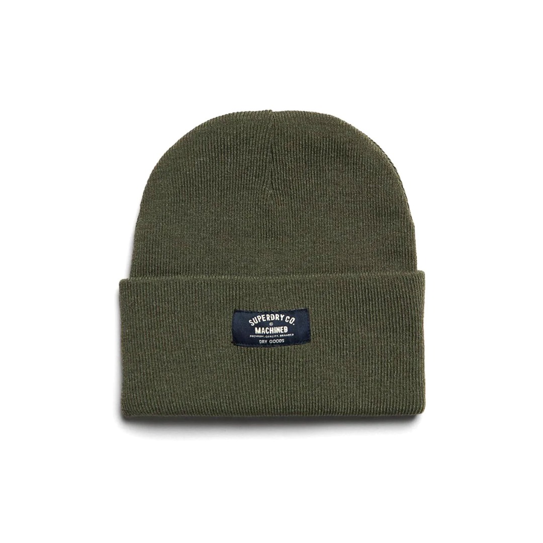 Superdry SUPERDRY CLASSIC KNITTED BEANIE HAT W9010162A-9AE ΛΑΔΙ