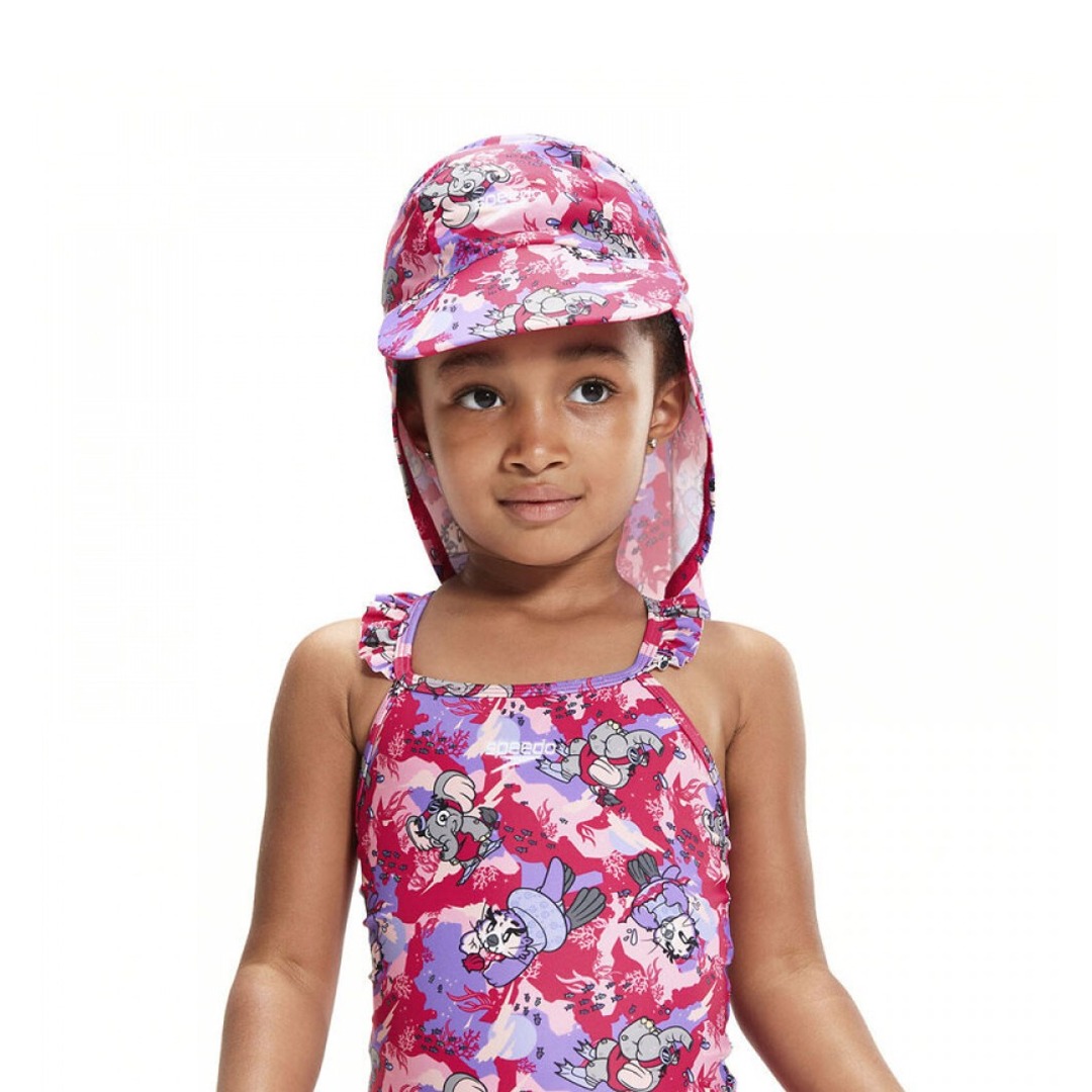 Speedo SPEEDO GIRLS LEARN TO SWIM SUN PROTECTION HAT 8-00314314807 Πολύχρωμο