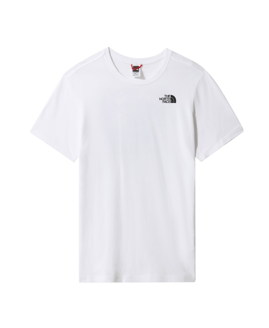 THE NORTH FACE M S/S REDBOX CELEBRATION TEE NF0A2ZXEFN4-FN4 Λευκό