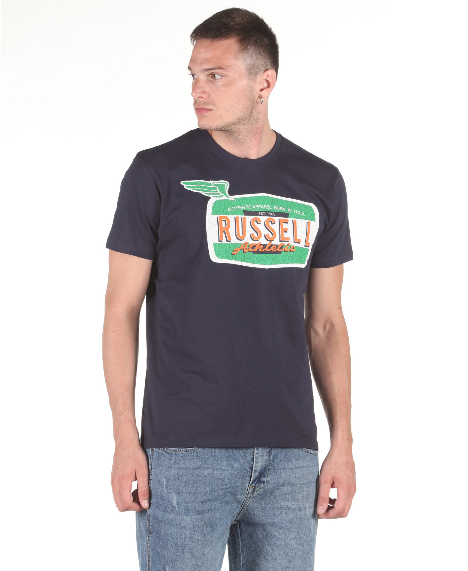 Russell Athletic MEN'S TEE A9-070-1-190 Μπλε