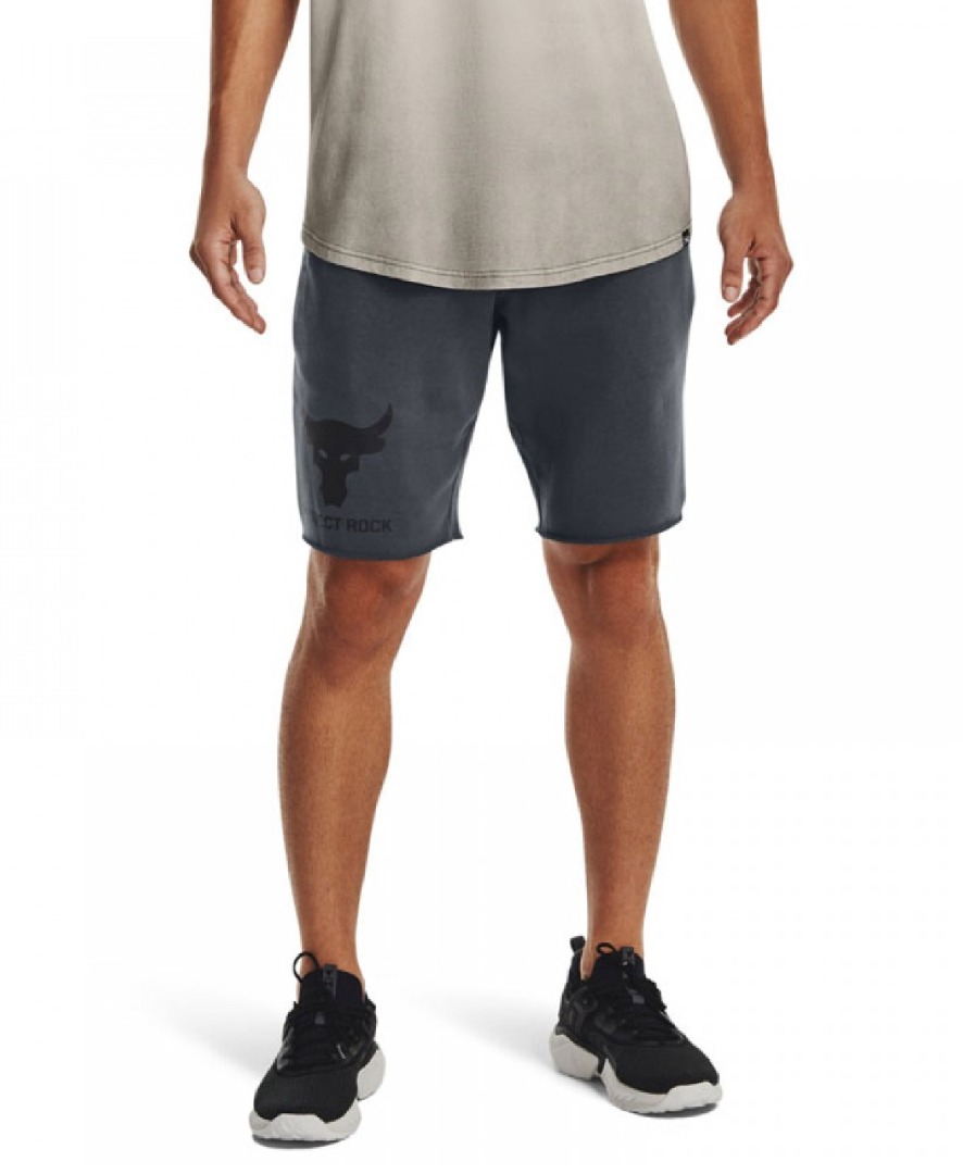 UNDER ARMOUR PJT ROCK TERRY SHORTS 1377429-012 Ανθρακί