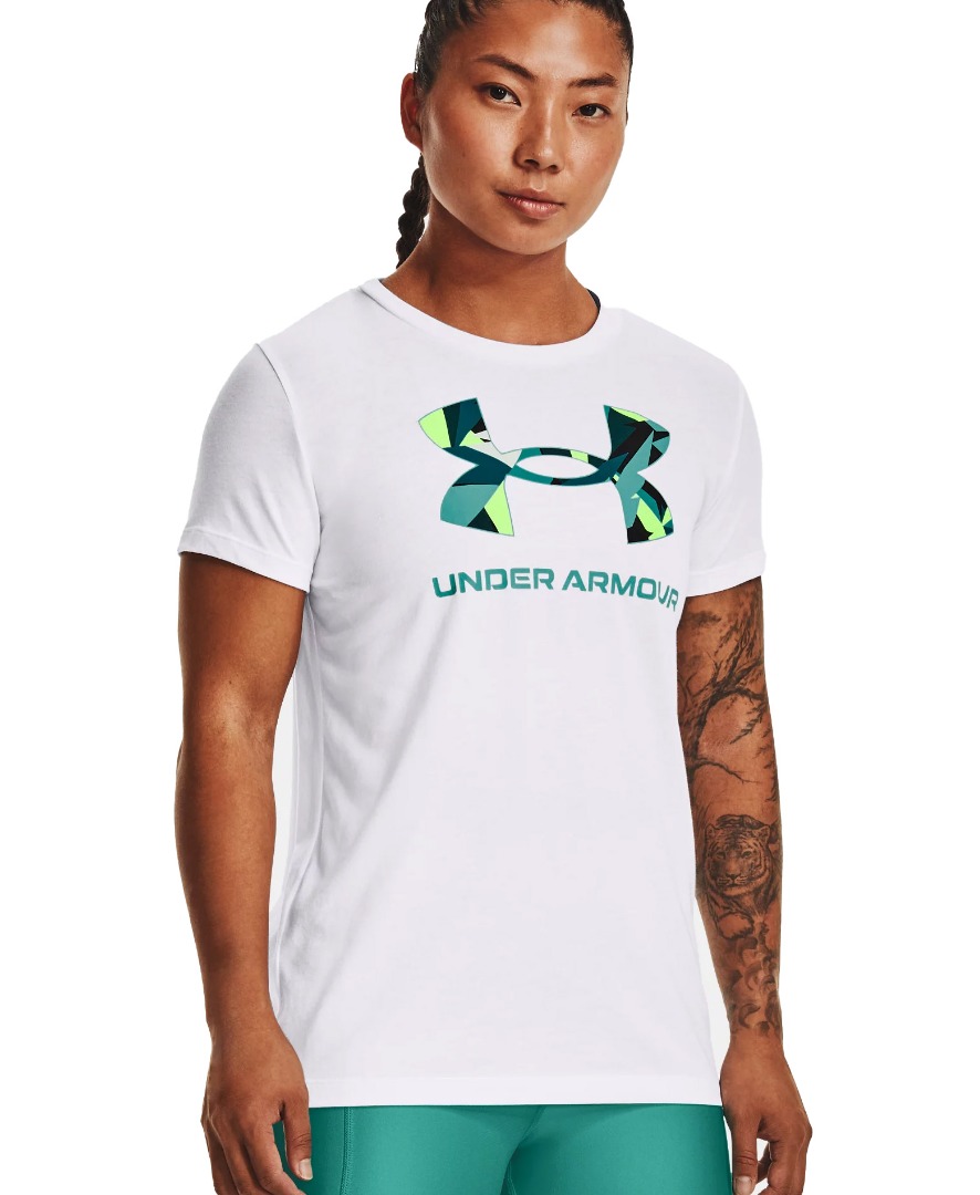 UNDER ARMOUR LIVE SPORTSTYLE GRAPHIC SSC 1356305-106 Λευκό
