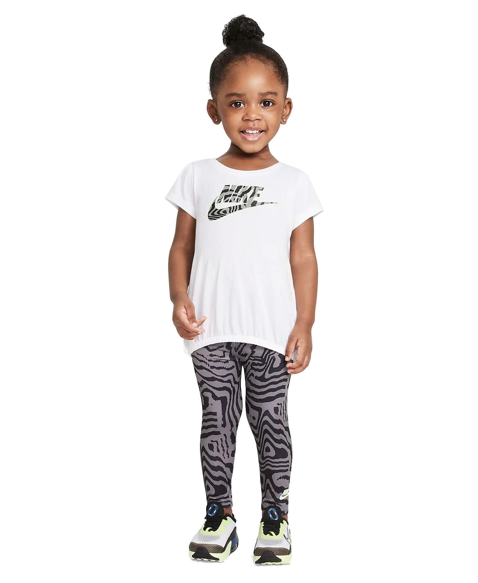 NIKE TUNIC TOP AND LEGGINGS 2-PIECE SET 16H498-023 Πολύχρωμο