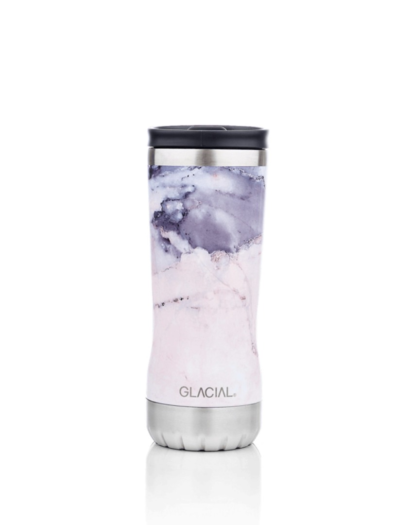 Glacial GLACIAL THERMO CUP PINK MARBLE 355ML GL1948000091 Ροζ